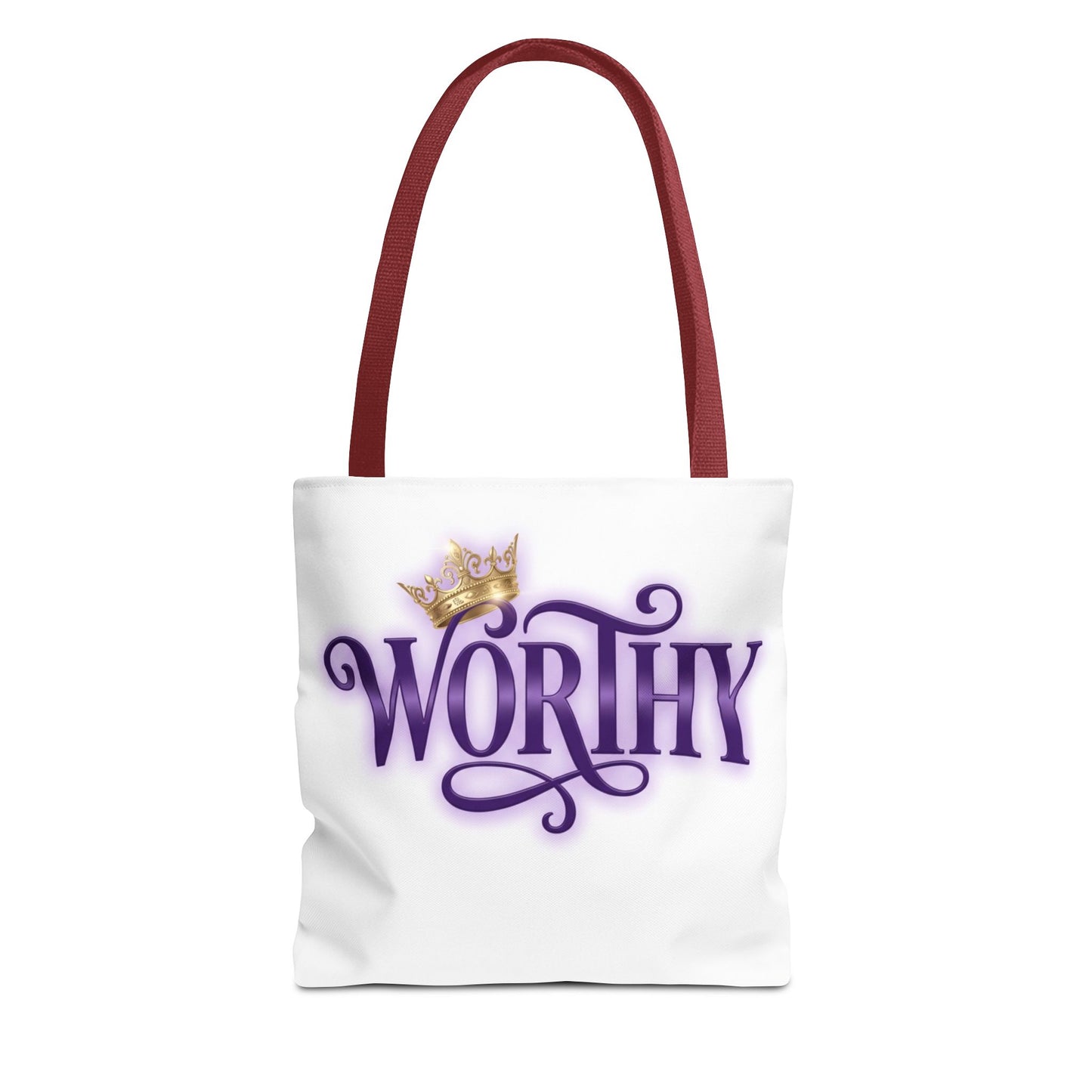 WORTHY Tote Bag with Black Handles