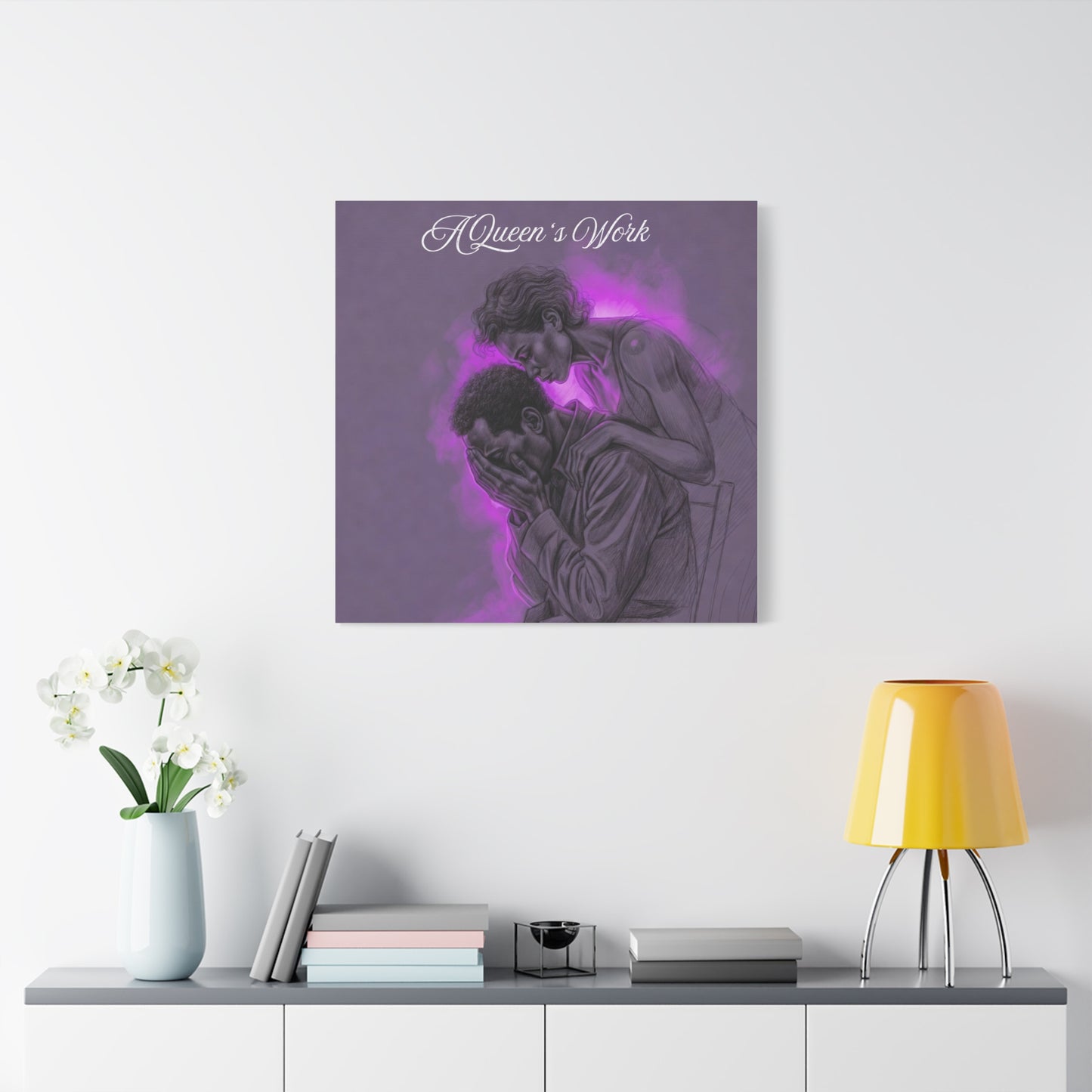 A Queen's Work — Wall Art Print