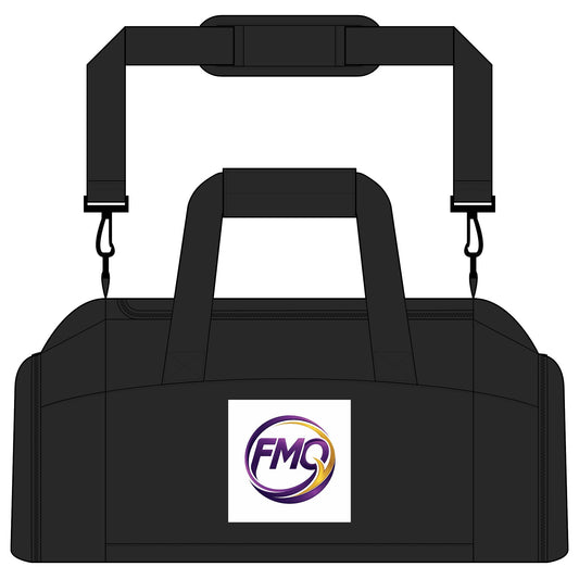 FMQ Black Duffle Bag