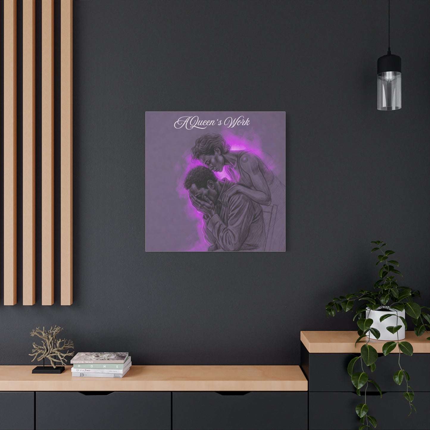 A Queen's Work — Wall Art Print