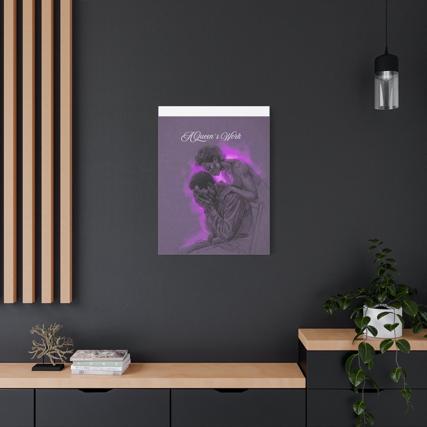 A Queen's Work — Wall Art Print