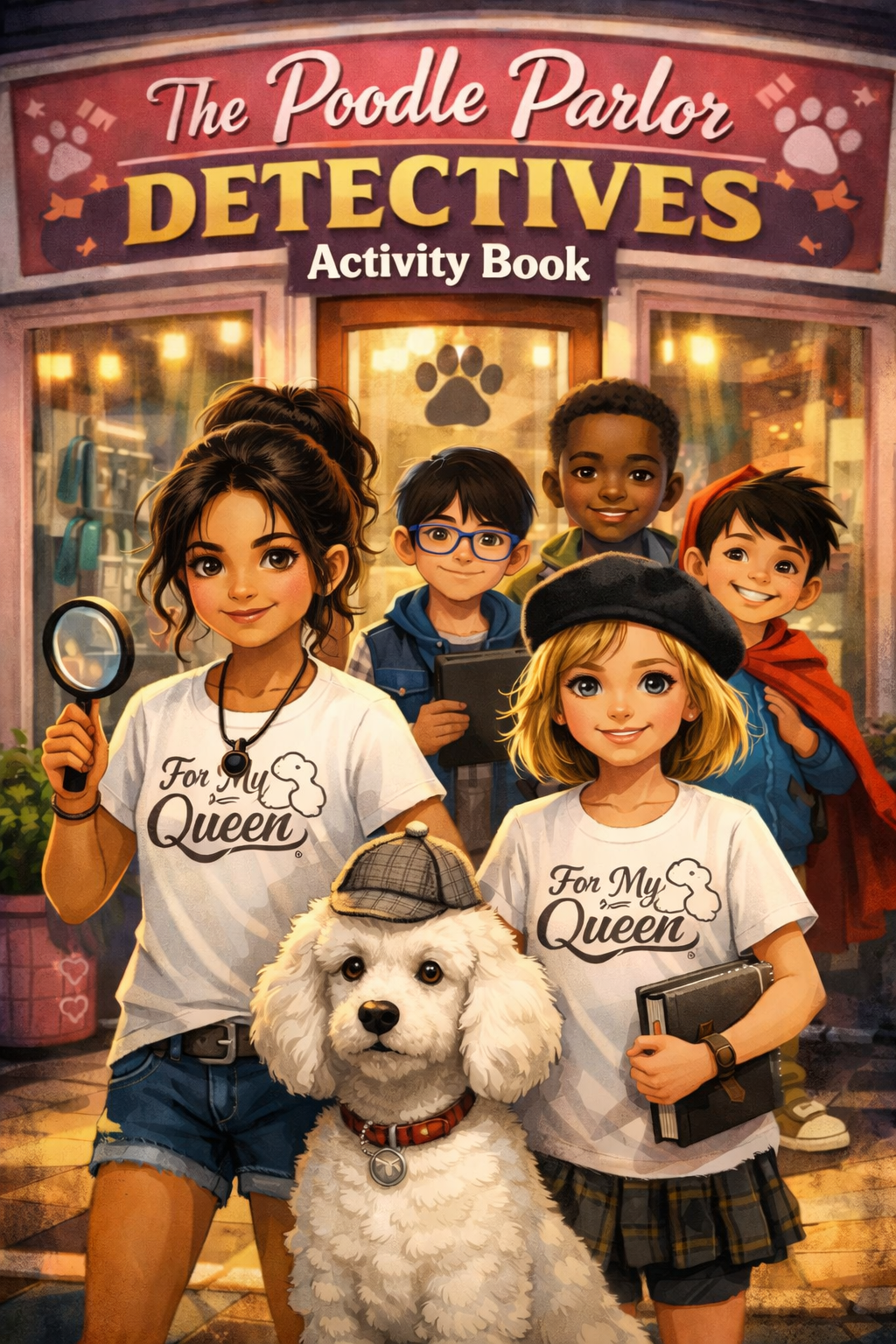 The Poodle Parlor Detectives Activity Book (Digital Download)